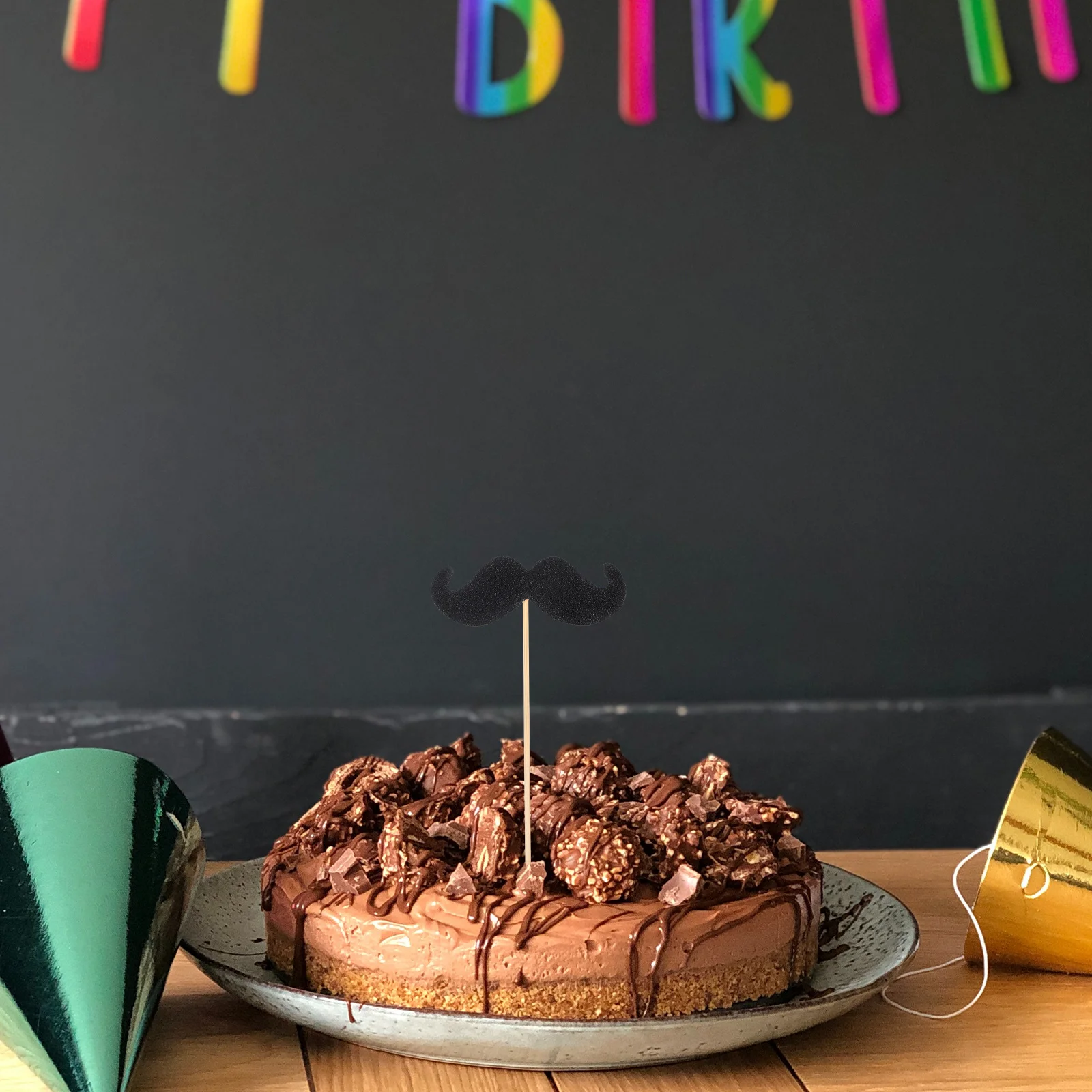 40pcs Cake Topper Moustache Baking Decor For Birthday Party Kids Gathering Cupcake Cake Ice Cream Fruit Picks Decoration
40pcs Cake Topper Moustache Baking Decor For Birthday Party Kids Gathering Cupcake Cake Ice Cream Fruit Picks Decoration