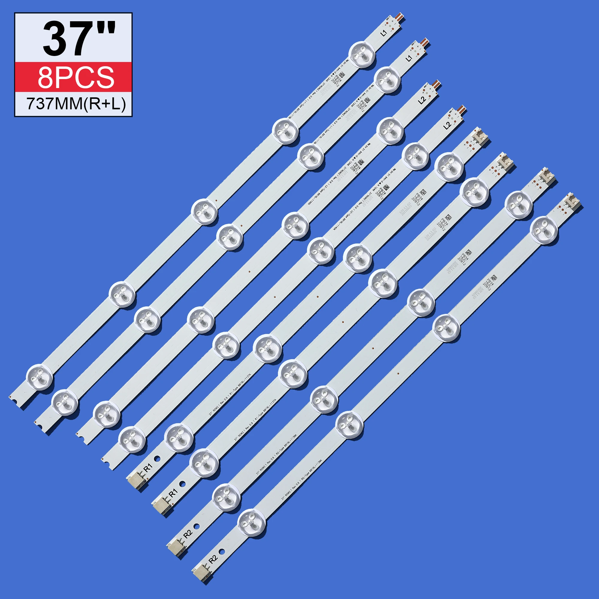 New Original LED Backlight For tv 37LN5403 37LN540B 37LN541U 37LA613V 37LA615V LATWT370R 6916L-1138A 1137A 1139A 1140A
New Original LED Backlight For tv 37LN5403 37LN540B 37LN541U 37LA613V 37LA615V LATWT370R 6916L-1138A 1137A 1139A 1140A