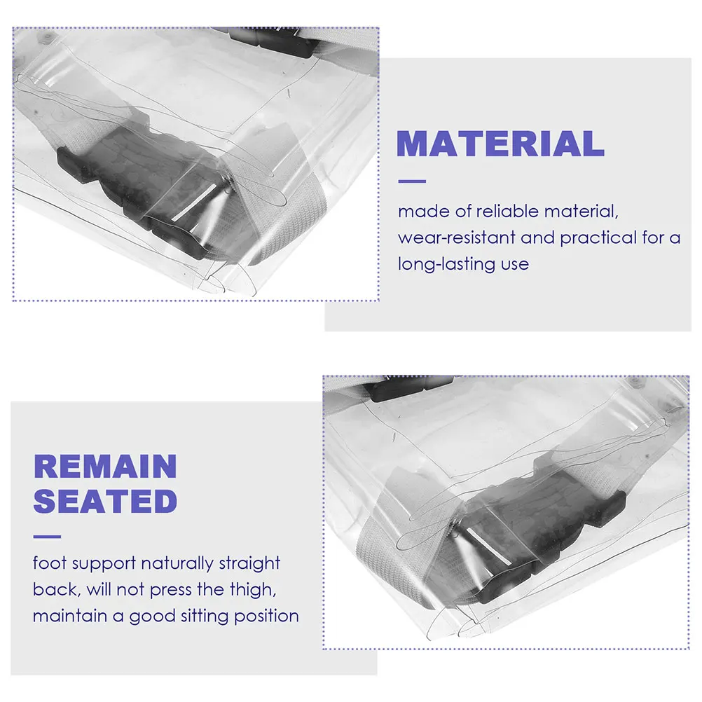 2Pcs Dental Chair Foot Cover Transparent PVC Cushion NonSlip WearResistant Seat Pad Accessories Home Supply
2Pcs Dental Chair Foot Cover Transparent PVC Cushion NonSlip WearResistant Seat Pad Accessories Home Supply