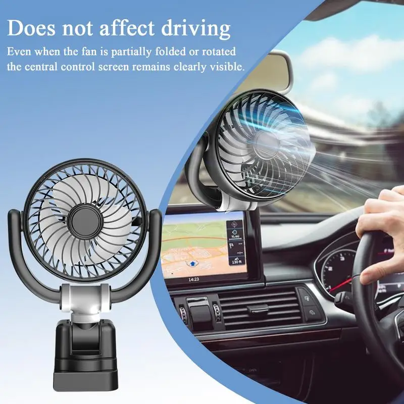 Auto Cooling Air Fan Adjustable 3-Speed Vehicle Fan Low Noise Auto Accessories Air Circulation Cooler For Vehicle Van Truck Suv
Auto Cooling Air Fan Adjustable 3-Speed Vehicle Fan Low Noise Auto Accessories Air Circulation Cooler For Vehicle Van Truck Suv