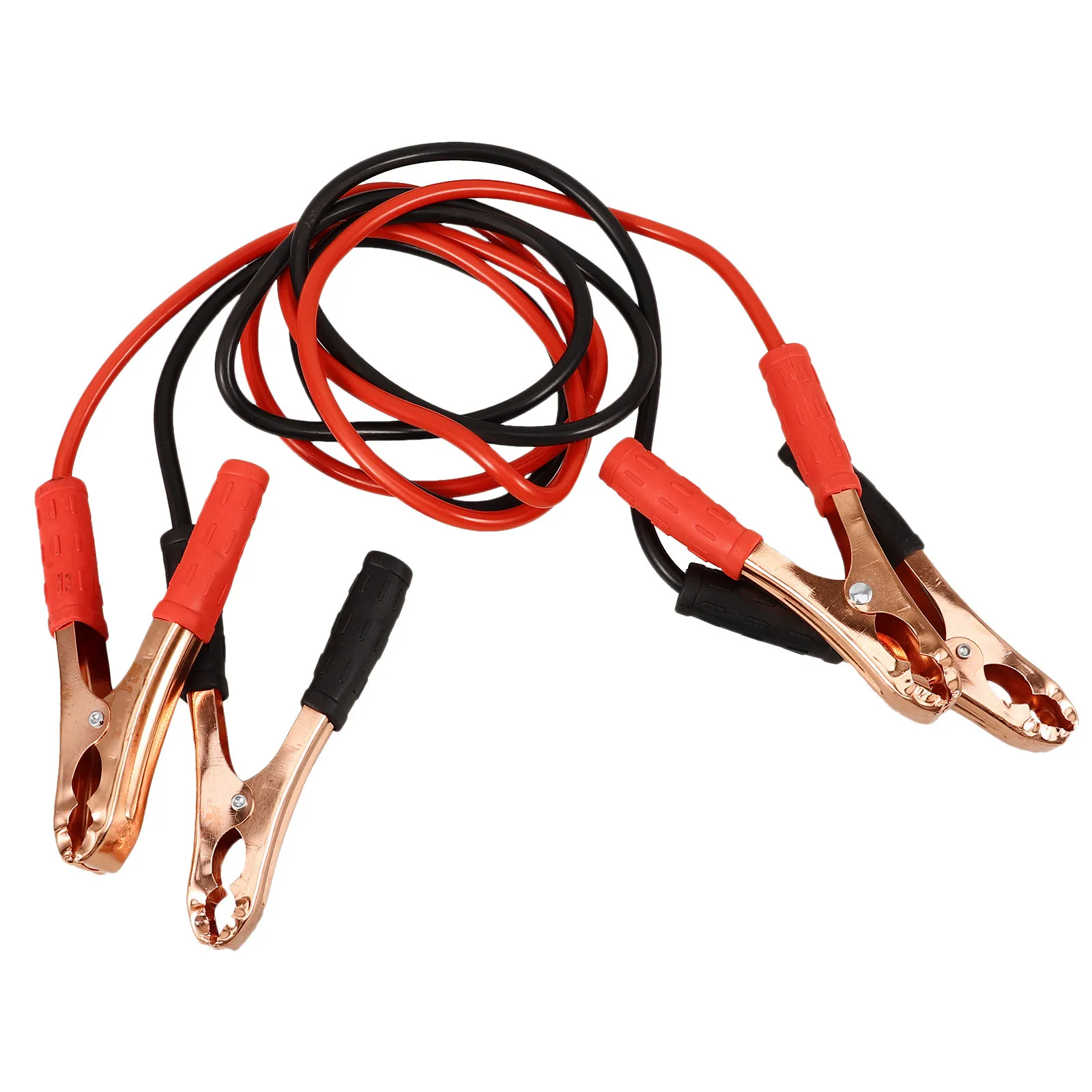 2Pcs Automotive Battery Jumper Cables with Heavy Duty Alligator Clips Copper Core Rubber Insulated for Car Emergency
2Pcs Automotive Battery Jumper Cables with Heavy Duty Alligator Clips Copper Core Rubber Insulated for Car Emergency