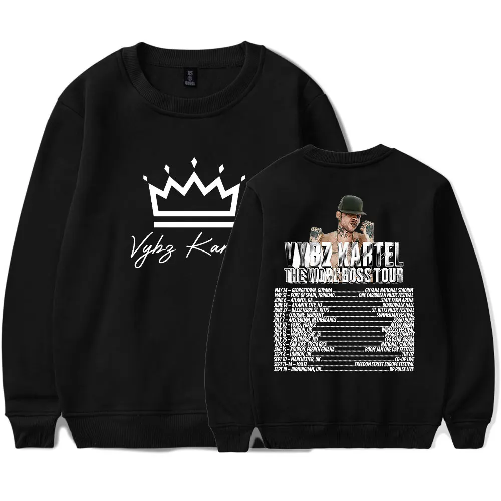 Vybz Kartel The Worl' Boss Tour Merch унисекс модные модные персонализированные толстовки с круглым вырезом с длинными рукавами
Vybz Kartel The Worl' Boss Tour Merch унисекс модные модные персонализированные толстовки с круглым вырезом с длинными рукавами