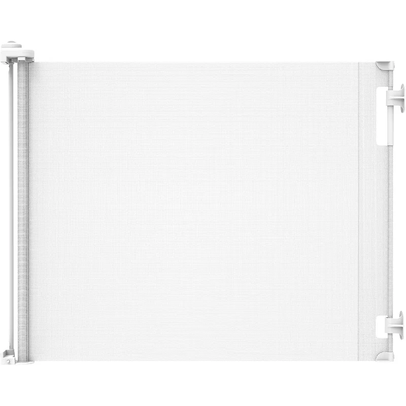 Indoor/Outdoor Paw Proof Retractable Dog Gate, 36.6" Tall Extends to 71" Wide, White
Indoor/Outdoor Paw Proof Retractable Dog Gate, 36.6" Tall Extends to 71" Wide, White