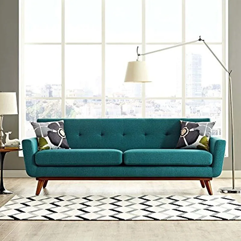Living Room Sofas Modern Upholstered Fabric Lazy Sofa In Teal Office Lounge Chair Sectional Couch Luxury Bedroom Furniture
Living Room Sofas Modern Upholstered Fabric Lazy Sofa In Teal Office Lounge Chair Sectional Couch Luxury Bedroom Furniture