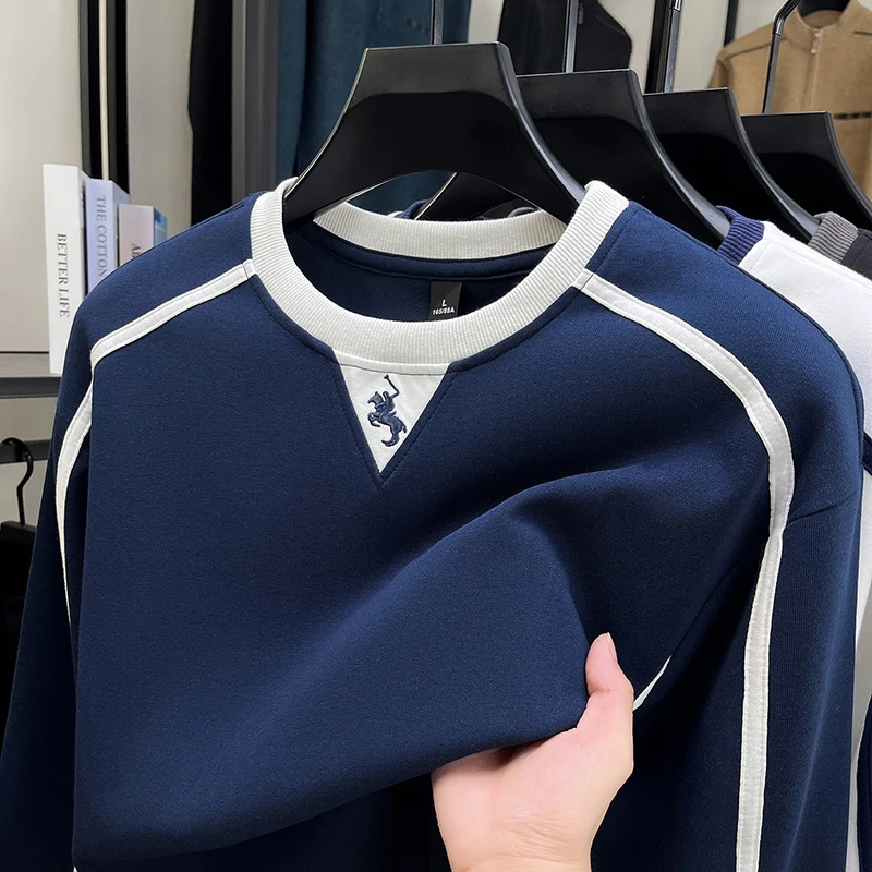 Premium 2025 Autumn New Casual Daily Long Sleeve T-Shirt Round Neck Color Block Stylish Comfortable Hoodie for Men
Premium 2025 Autumn New Casual Daily Long Sleeve T-Shirt Round Neck Color Block Stylish Comfortable Hoodie for Men