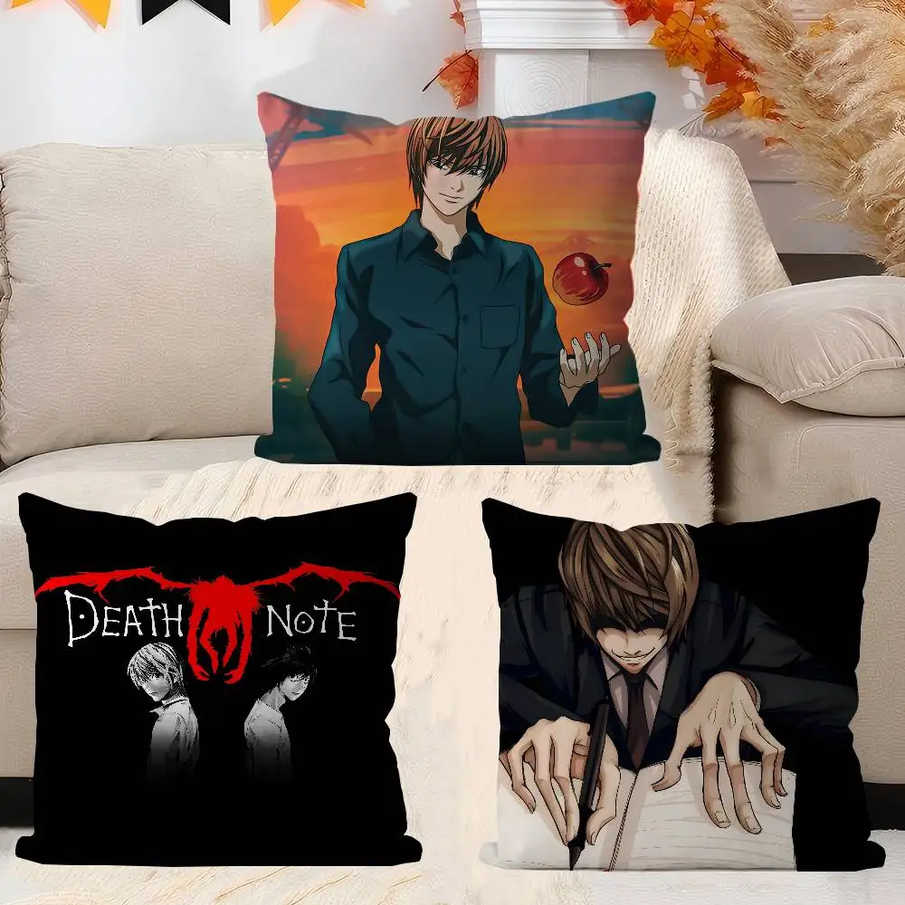 D-Death N-Note Aanime Pillow Cushion Cover Pillowcase Living Room Sofa Home Decor Customized 
D-Death N-Note Aanime Pillow Cushion Cover Pillowcase Living Room Sofa Home Decor Customized