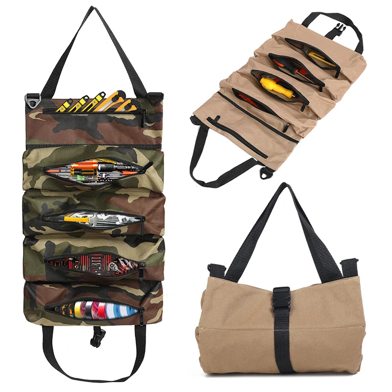 Oxford Cloth Multiple Pockets Tool Bag Electrical Hardware Toolkit Car Automotive Motorcycle Canvas Wrench Tools Organizer
Oxford Cloth Multiple Pockets Tool Bag Electrical Hardware Toolkit Car Automotive Motorcycle Canvas Wrench Tools Organizer