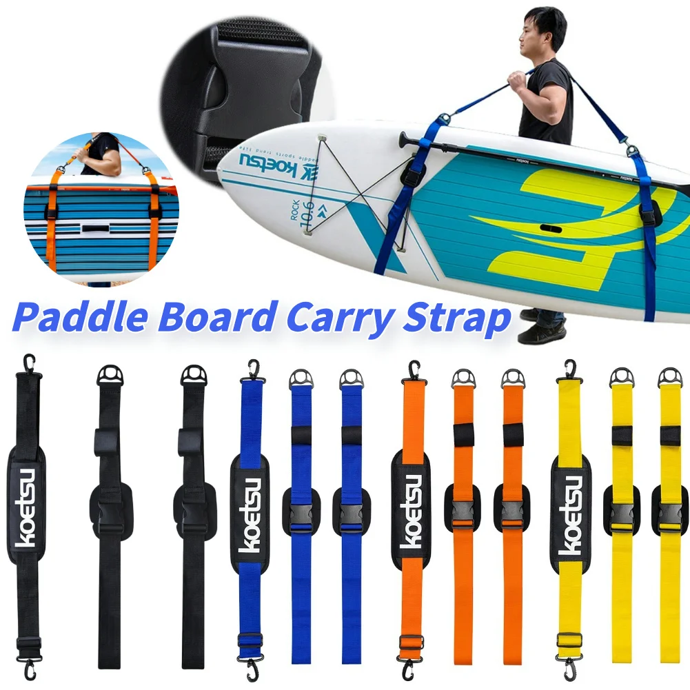 SUP Carrying Strap Adjustable Surfboard Shoulder Strap Stand Up Surf Paddle Board Carrier for Paddleboards Surfboards Longboards
SUP Carrying Strap Adjustable Surfboard Shoulder Strap Stand Up Surf Paddle Board Carrier for Paddleboards Surfboards Longboards