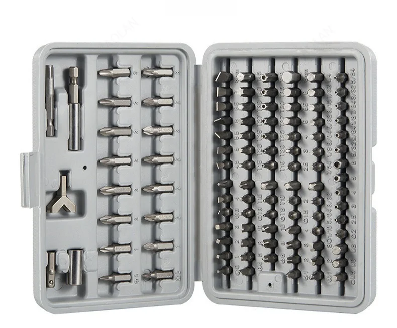 105 piece batch head set, electric screwdriver batch head, one-word cross inner hexagonal plum blossom batch head
105 piece batch head set, electric screwdriver batch head, one-word cross inner hexagonal plum blossom batch head