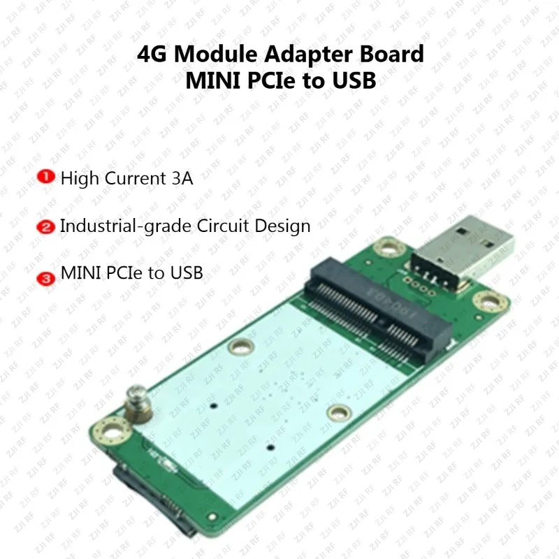 4G Module Adapter Board, Development Board, Mini Minipcie To USB Quectel EC20 Domain Grid SIM/UIM