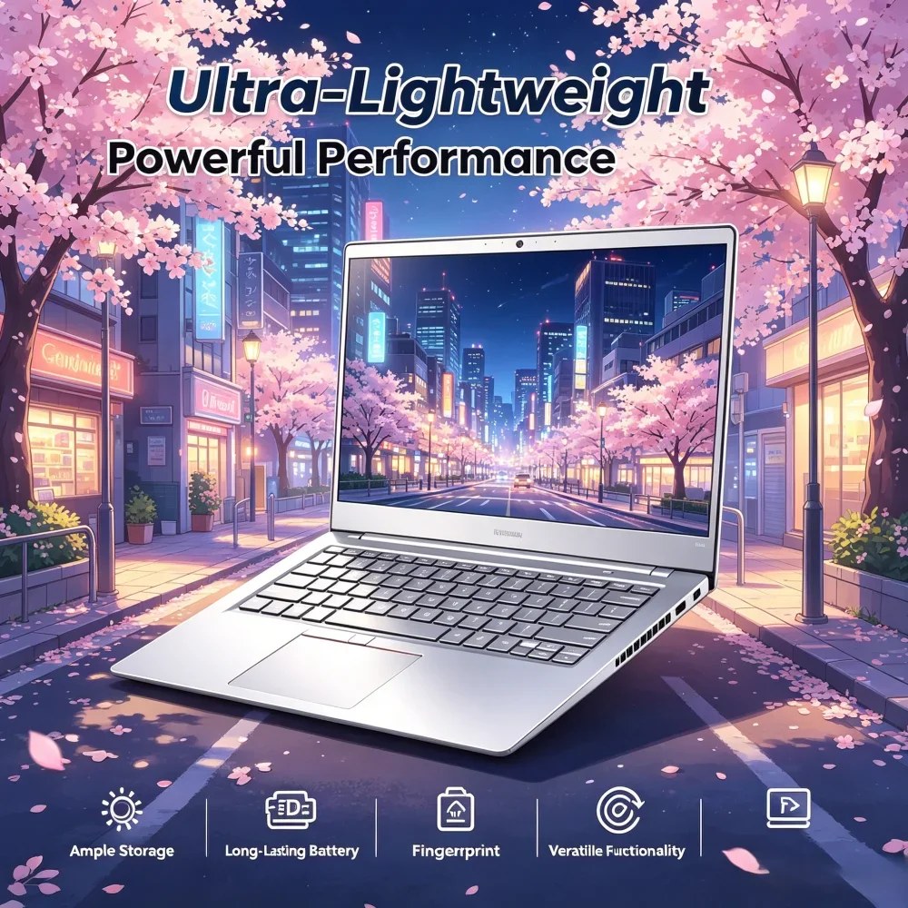 14.1" Lightweight Laptop Intel 6500Y Win11 32GB RAM+2TB SSD 5000mAh Backlit Keyboard Fingerprint Business Gaming Notebook
14.1" Lightweight Laptop Intel 6500Y Win11 32GB RAM+2TB SSD 5000mAh Backlit Keyboard Fingerprint Business Gaming Notebook