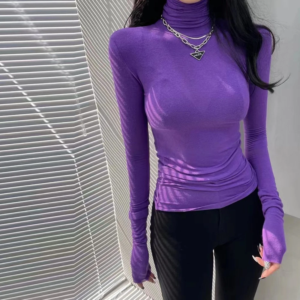 Black White T Shirt Vintage Sweater With Hem Without Stitching Women Soft Knit Pullover With No-sew Cuffs Long Sleeve T Shirts
Black White T Shirt Vintage Sweater With Hem Without Stitching Women Soft Knit Pullover With No-sew Cuffs Long Sleeve T Shirts