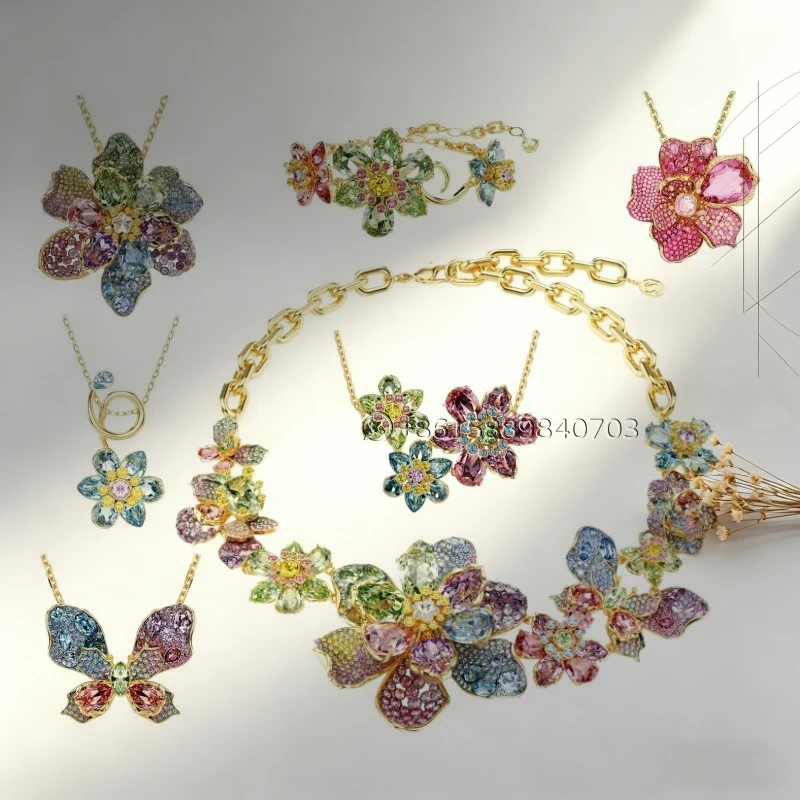 Original 2026 New Flower Necklace For Women Butterfly Earrings Light Luxury Versatile Bracelet Niche Design Fine Jewelry Set
Original 2026 New Flower Necklace For Women Butterfly Earrings Light Luxury Versatile Bracelet Niche Design Fine Jewelry Set