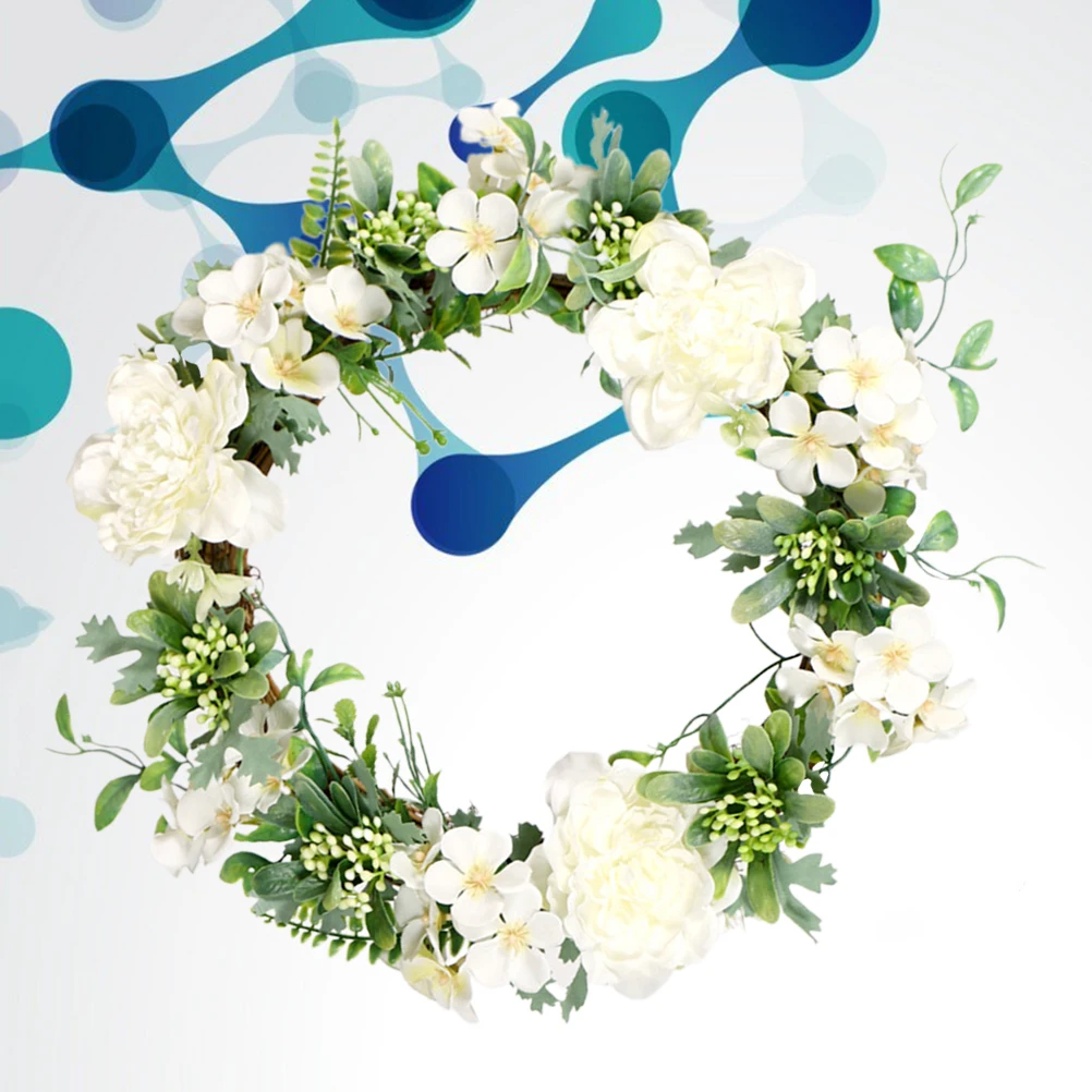 Camellia Wreath Hanging Door Decoration Safe Wedding Home Party Festival Christmas Background Wall Flower Household
Camellia Wreath Hanging Door Decoration Safe Wedding Home Party Festival Christmas Background Wall Flower Household