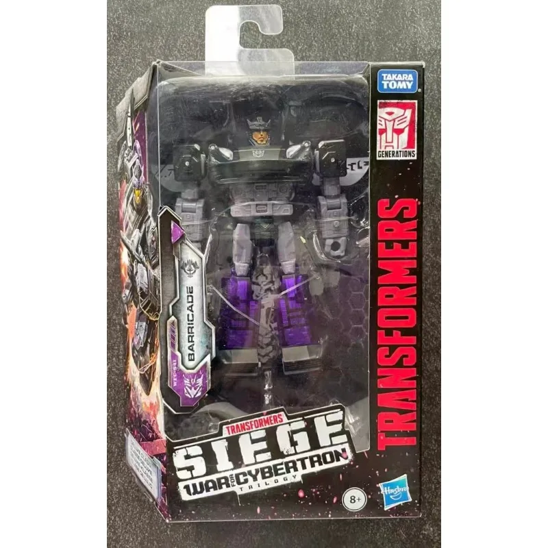 New Hasbro Transformers Classic Toys War for Cybertron Siege WFC-S41 Barricade Action Anime Model Action Figures Robot Toy Gifts
New Hasbro Transformers Classic Toys War for Cybertron Siege WFC-S41 Barricade Action Anime Model Action Figures Robot Toy Gifts