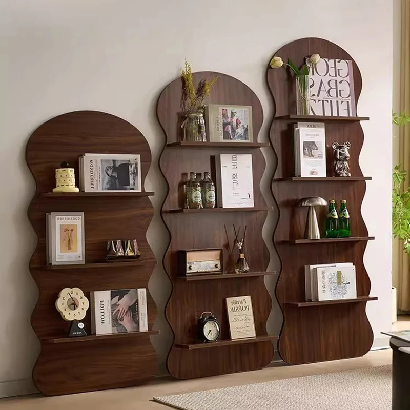 Magazine bookshelf coffee shop newspaper storage rack designer book shelves retro multi-layer album display home furniture
Magazine bookshelf coffee shop newspaper storage rack designer book shelves retro multi-layer album display home furniture
