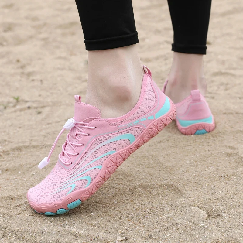 Pink Quick-Dry Water Shoes for Women Breathable Mesh Aqua Shoes Anti-slip Beach Swim Surfing Wading Outdoor Sports Shoes
Pink Quick-Dry Water Shoes for Women Breathable Mesh Aqua Shoes Anti-slip Beach Swim Surfing Wading Outdoor Sports Shoes