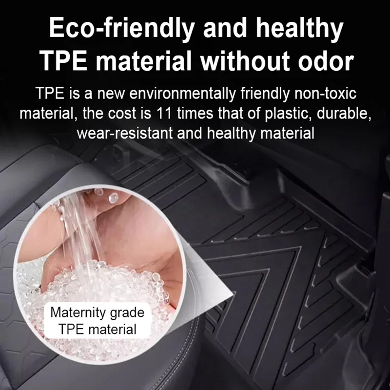 For Mercedes Benz EQE Accessories V295 2023 2024 2025 LHD Car Floor Mat TPE Material Dustproof Liner Pad Interior Accessories
For Mercedes Benz EQE Accessories V295 2023 2024 2025 LHD Car Floor Mat TPE Material Dustproof Liner Pad Interior Accessories