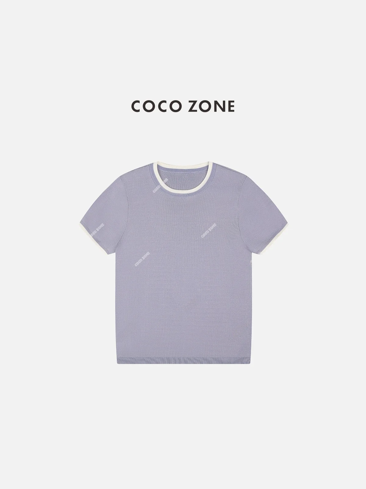 Spring New round Neck Splice Design Women's Knitted Sweater Purple Taro COCOZONE Commute Style Regular Fit Short Sleeve Top
Spring New round Neck Splice Design Women's Knitted Sweater Purple Taro COCOZONE Commute Style Regular Fit Short Sleeve Top