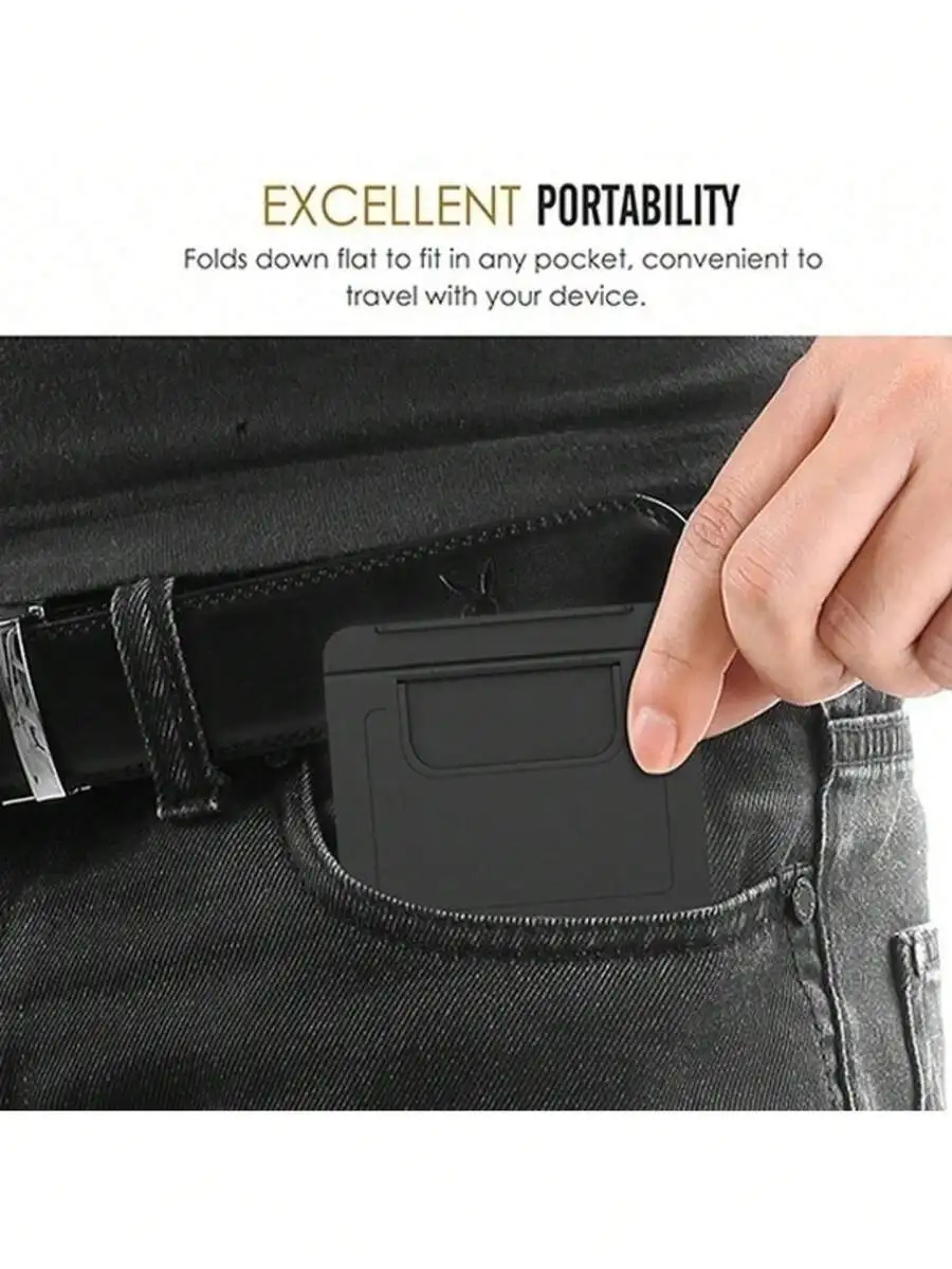 Foldable Portable Phone Tablet Stand Adjustable Desktop Holder Pocket Size
Foldable Portable Phone Tablet Stand Adjustable Desktop Holder Pocket Size