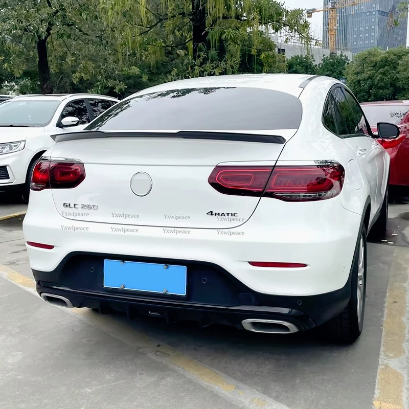 For Mercedes Benz GLC Coupe 2016-2020 Spoiler GLC200 260 300 ABS Plastic Primer Color Rear Trunk Spoiler Wing Car Accessories
For Mercedes Benz GLC Coupe 2016-2020 Spoiler GLC200 260 300 ABS Plastic Primer Color Rear Trunk Spoiler Wing Car Accessories