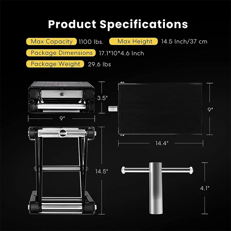 Motorcycle Lift Table 1100 Lbs Dirt Bike Stand Hoist Lift Stand Center Jack Dirt Bike Stand Hoist Center Jack Adjustable Repair
Motorcycle Lift Table 1100 Lbs Dirt Bike Stand Hoist Lift Stand Center Jack Dirt Bike Stand Hoist Center Jack Adjustable Repair