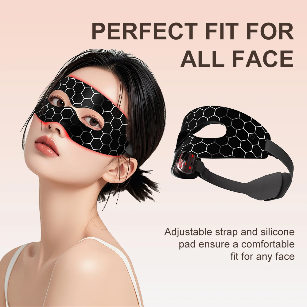 Wireless LED Eye Mask 7 Color LED Eye Mask Photon Relieves Eye Fatigue Anti-Wrinkle Dark Circles Beauty Mask Machine
Wireless LED Eye Mask 7 Color LED Eye Mask Photon Relieves Eye Fatigue Anti-Wrinkle Dark Circles Beauty Mask Machine