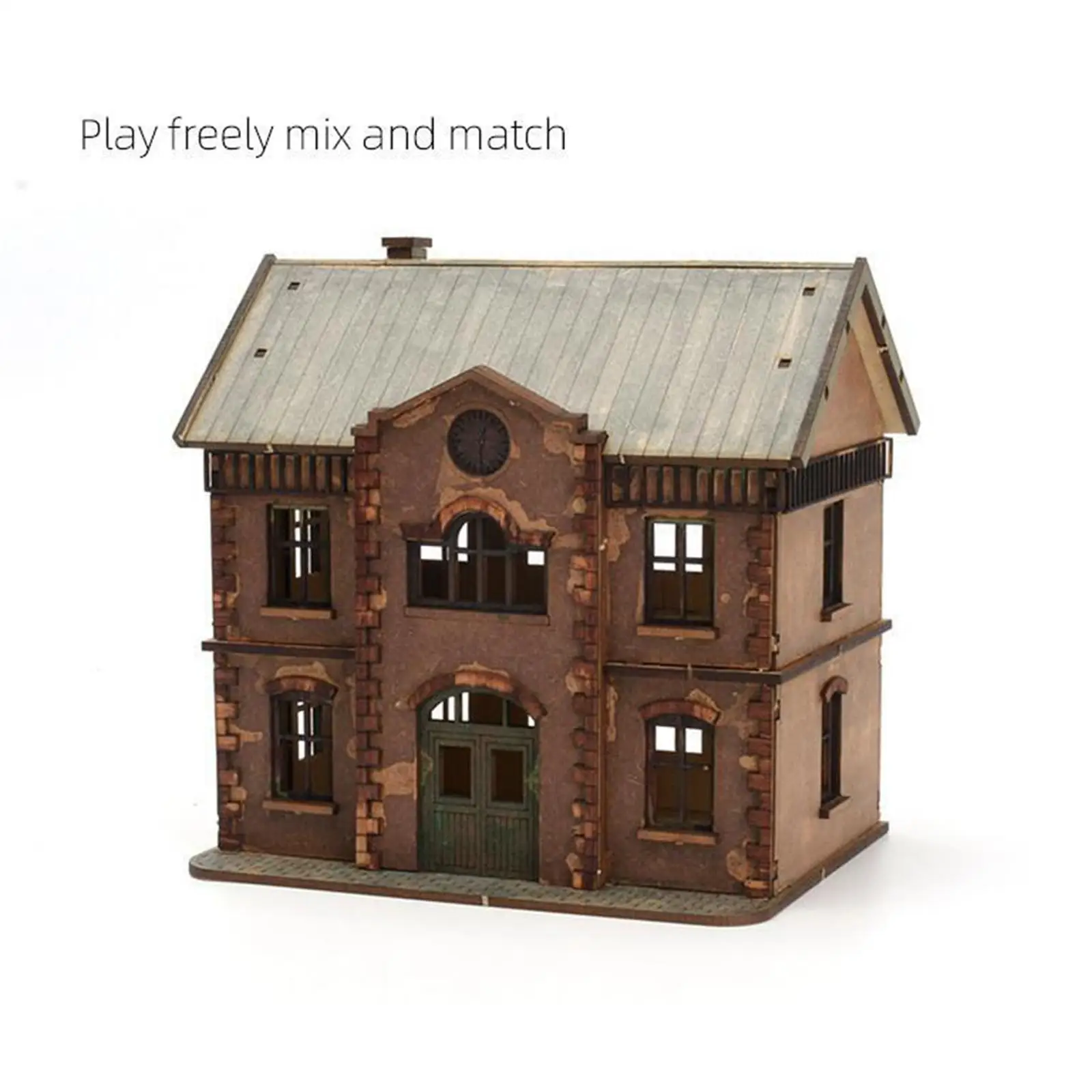 1/72 European Building Model Kit Accessory Ornament Gift Collection Handmade Multipurpose Architecture Model Miniature House
1/72 European Building Model Kit Accessory Ornament Gift Collection Handmade Multipurpose Architecture Model Miniature House