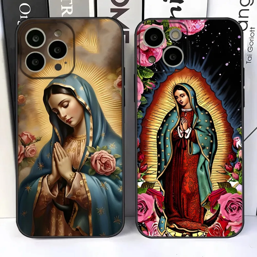 Virgin De Guadalupe Virgen Mary Phone Case For iPhone 15,14,13,12,11 Plus,Pro,Max,XR,XS,X,7,8 Plus,SE,Mini Silicone Soft
Virgin De Guadalupe Virgen Mary Phone Case For iPhone 15,14,13,12,11 Plus,Pro,Max,XR,XS,X,7,8 Plus,SE,Mini Silicone Soft