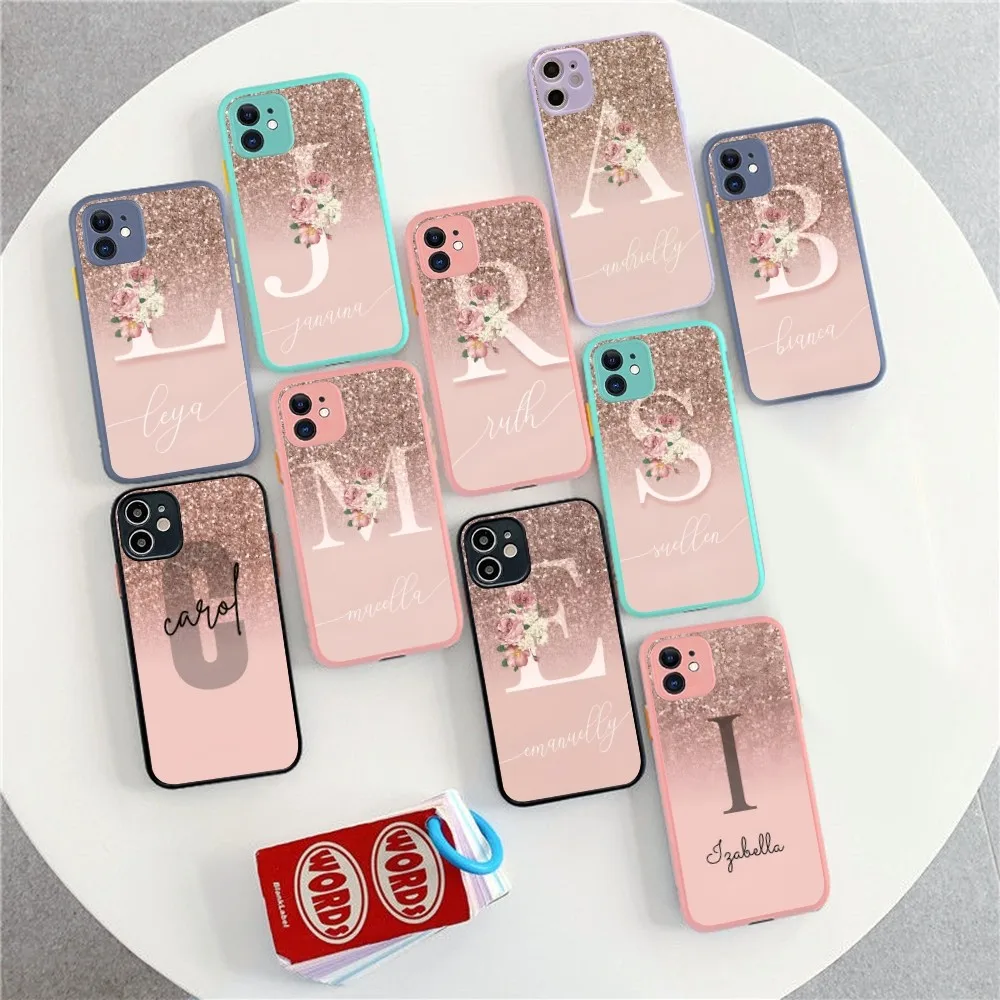 Letter Pink Shiny M R Clear Phone Case For IPhone 14 X XR XS 7 8 Plus 11 12 13 Pro MAX 13mini Matte Shockproof Case
Letter Pink Shiny M R Clear Phone Case For IPhone 14 X XR XS 7 8 Plus 11 12 13 Pro MAX 13mini Matte Shockproof Case