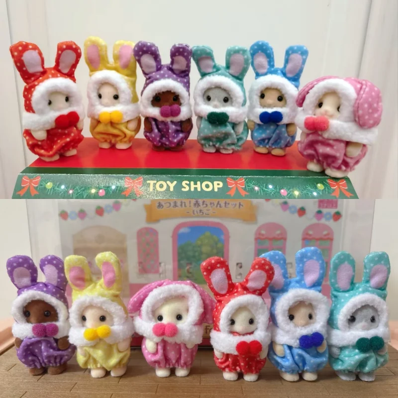 Original Sylvanian Families The 40th Anniversary Rabbit Babies Series Blind Box Blind Bag Confirm Anime Collect Doll Girl Gifts
Original Sylvanian Families The 40th Anniversary Rabbit Babies Series Blind Box Blind Bag Confirm Anime Collect Doll Girl Gifts