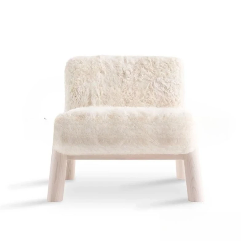 Medieval solid wood lamb wool single sofa chair, modern simple living room casual lazy recliner designer chair
Medieval solid wood lamb wool single sofa chair, modern simple living room casual lazy recliner designer chair
