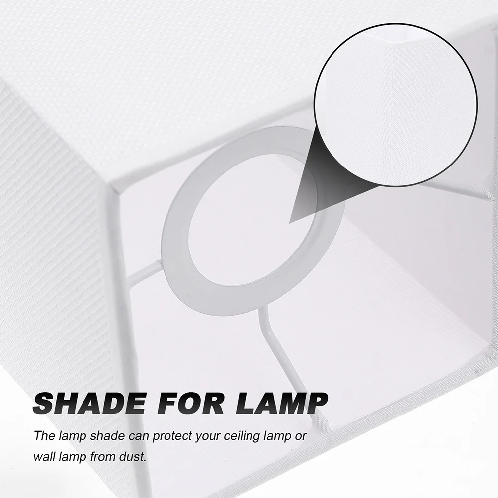2pcs Lamp Shade Accessories Fabric Light Cover for Ceiling Lights Bedroom Living Room Modern Decorative Lamp Shape
2pcs Lamp Shade Accessories Fabric Light Cover for Ceiling Lights Bedroom Living Room Modern Decorative Lamp Shape
