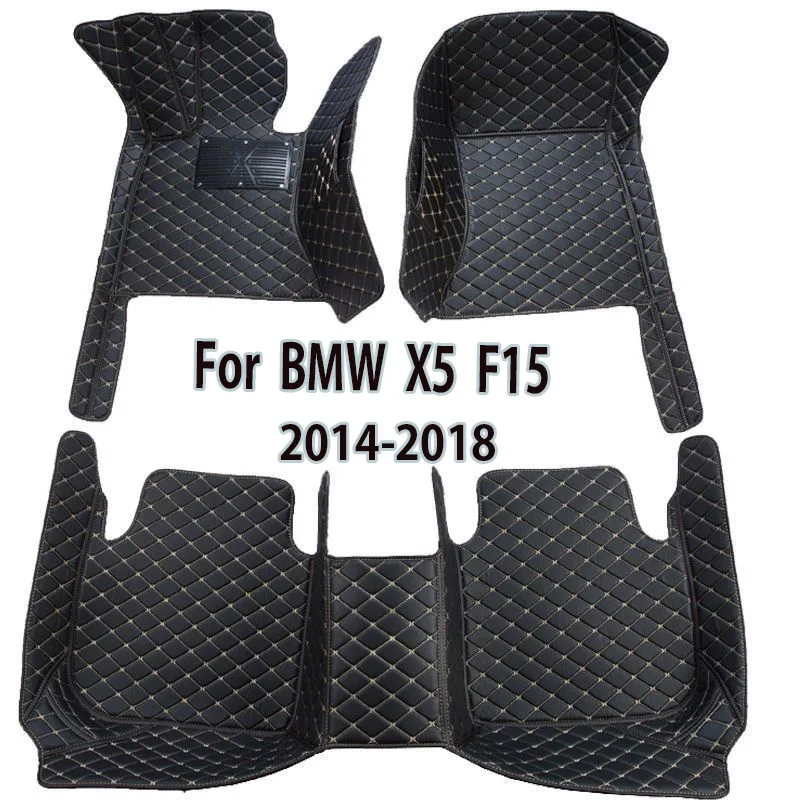 Автомобильные коврики для BMW X5 F15 Five Seats 2014 2015 2016 2017 2018, изготовленные на заказ автомобильные подушечки для ног, ковер, аксессуары для интерьера
Автомобильные коврики для BMW X5 F15 Five Seats 2014 2015 2016 2017 2018, изготовленные на заказ автомобильные подушечки для ног, ковер, аксессуары для интерьера