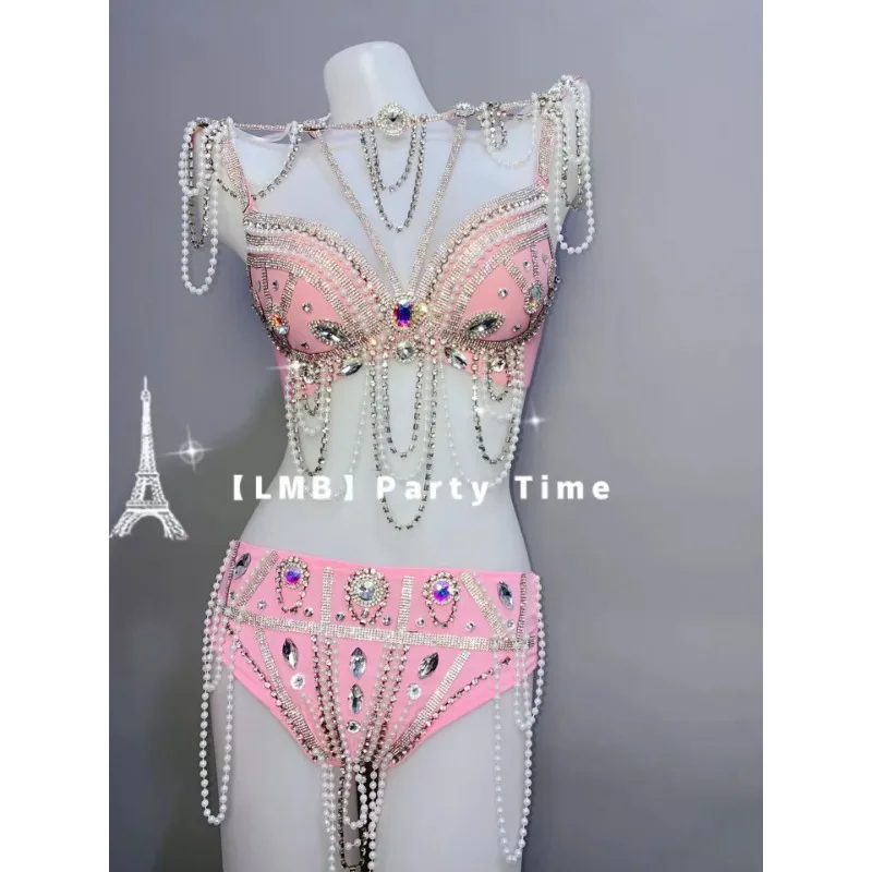 Customized Belly Bras Pink Heavy Industry Flash Diamond High End Luminous TuTu Celebrity Bounce Di Electric Syllable Equipment
Customized Belly Bras Pink Heavy Industry Flash Diamond High End Luminous TuTu Celebrity Bounce Di Electric Syllable Equipment
