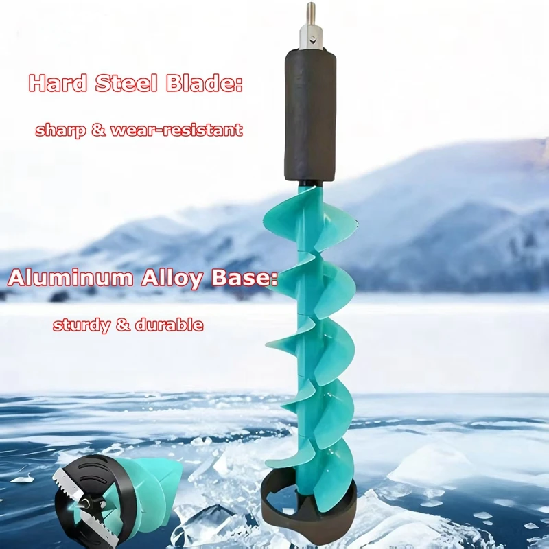 Ледоруб с нейлоновым лезвием 6 дюймов, металлический, быстрорежущий, для зимней рыбалки, для морской рыбалки, для активного отдыха, зимний инвентарь
Ледоруб с нейлоновым лезвием 6 дюймов, металлический, быстрорежущий, для зимней рыбалки, для морской рыбалки, для активного отдыха, зимний инвентарь