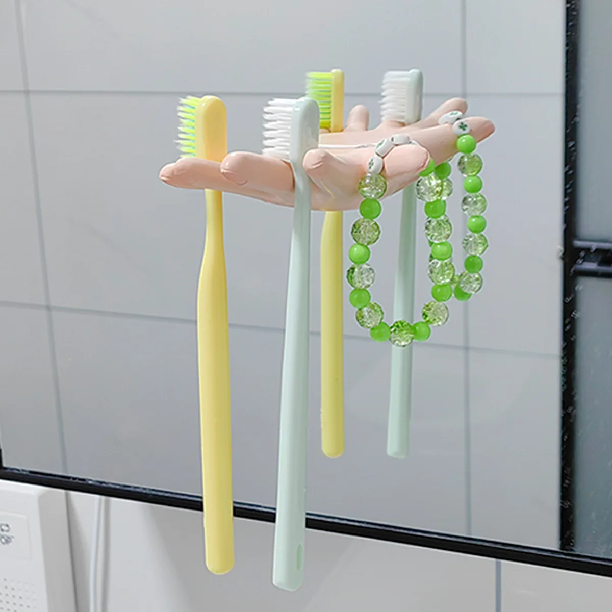 Modern Mirror Wall Decor - Small Hand Shelf for Keys & Jewelry
Modern Mirror Wall Decor - Small Hand Shelf for Keys & Jewelry