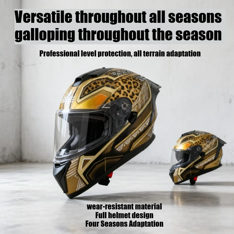 QIKE Full-Face Motorcycle Helmet, Compatible with Both Electric Scooters and Motorcycles All Year Round
QIKE Full-Face Motorcycle Helmet, Compatible with Both Electric Scooters and Motorcycles All Year Round