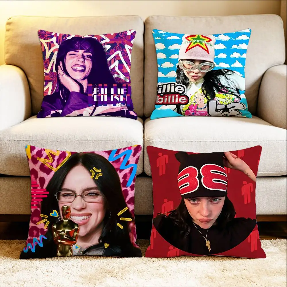 SINGER B-Billie E-Eilish Various Sizes Square Pillow Case For Car Home Bedchamber Decor
SINGER B-Billie E-Eilish Various Sizes Square Pillow Case For Car Home Bedchamber Decor