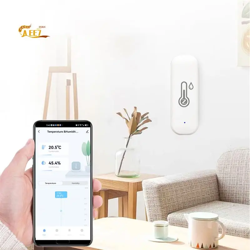 AEE7-Tuya Smart Zigbee Датчик температуры и влажности Крытый гигрометр Приложение Удаленный мониторинг в реальном времени работает с Alexa Google
AEE7-Tuya Smart Zigbee Датчик температуры и влажности Крытый гигрометр Приложение Удаленный мониторинг в реальном времени работает с Alexa Google