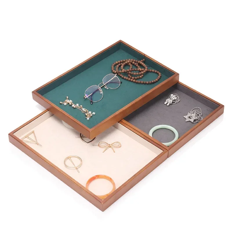 Baking Varnish Wood Jewelry Storage Ring Earring Necklace Bracelet Pendant Tray for Drawer Organizer
Baking Varnish Wood Jewelry Storage Ring Earring Necklace Bracelet Pendant Tray for Drawer Organizer