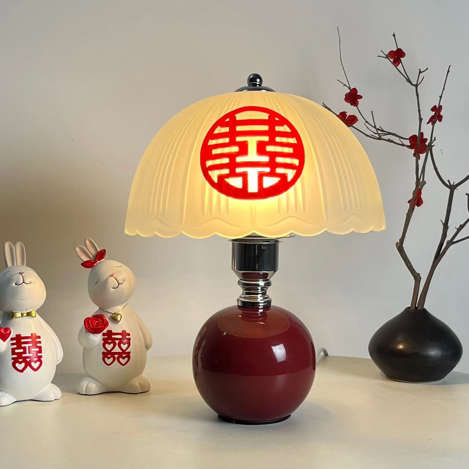 Dowry Newly Wedding Eternal Lights Wedding A pair of wedding house ceramic desk lamp bedside lamp gift for newbies bride
Dowry Newly Wedding Eternal Lights Wedding A pair of wedding house ceramic desk lamp bedside lamp gift for newbies bride