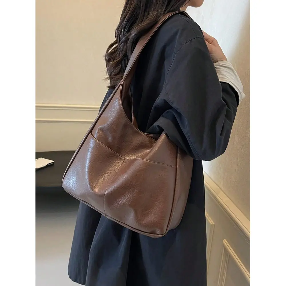 Capacity Womens Handbag, Soft Bucket Bag, Commuter Bag, College Student Shoulder Bag, Minimalist Underarm Bag, Foldable Womens
Capacity Womens Handbag, Soft Bucket Bag, Commuter Bag, College Student Shoulder Bag, Minimalist Underarm Bag, Foldable Womens