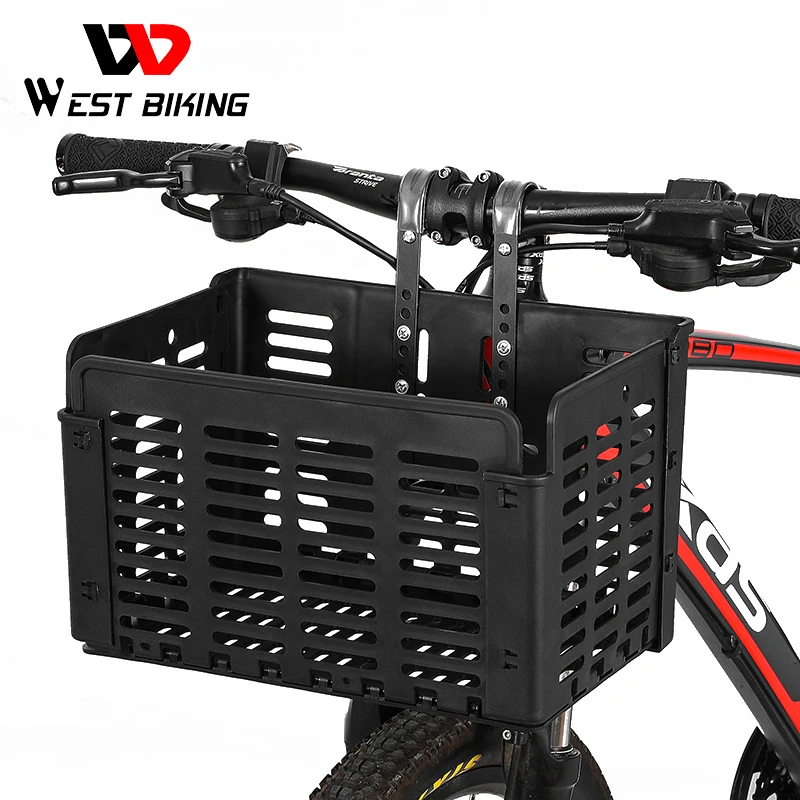 WEST BIKING велосипедная передняя корзина, Складная Многофункциональная Сумка на руль для горного и дорожного велосипеда, задняя Сумка, аксессуары
WEST BIKING велосипедная передняя корзина, Складная Многофункциональная Сумка на руль для горного и дорожного велосипеда, задняя Сумка, аксессуары