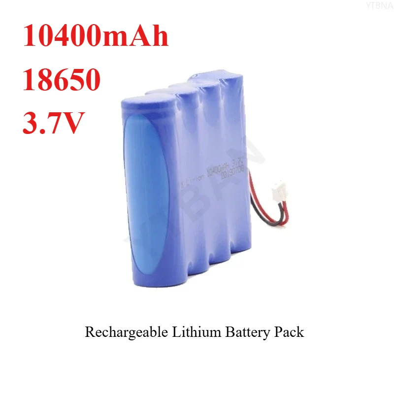 10400mAh 18650 3.7V Four-parallel Rechargeable Lithium Battery Pack with Protection Board for Fishing Lights LED Mining Lamps
10400mAh 18650 3.7V Four-parallel Rechargeable Lithium Battery Pack with Protection Board for Fishing Lights LED Mining Lamps