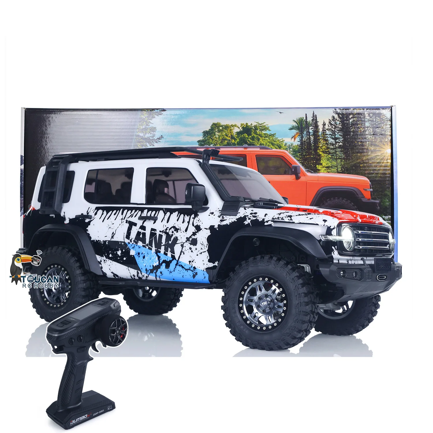 1/8 RC Гусеничный автомобильный танк 300 Памятное издание 4WD Радиоуправление Замок оси внедорожника Матовый двигатель ESC Светло-металлический рычаг
1/8 RC Гусеничный автомобильный танк 300 Памятное издание 4WD Радиоуправление Замок оси внедорожника Матовый двигатель ESC Светло-металлический рычаг