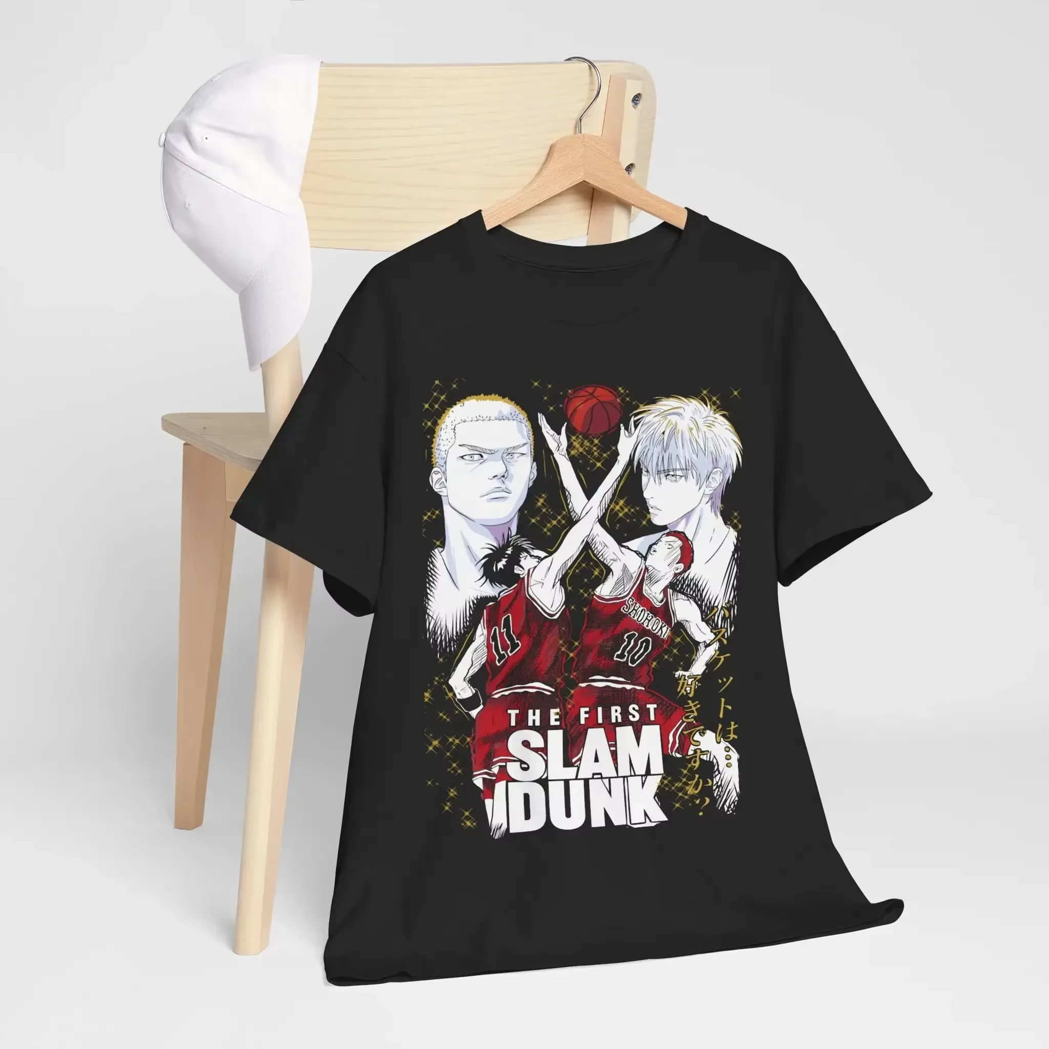 2025 Anime Slam Dunk Print T-Shirt Men's Oversized Japanese Manganese Short Sleeve Fast Shipping Pure
2025 Anime Slam Dunk Print T-Shirt Men's Oversized Japanese Manganese Short Sleeve Fast Shipping Pure