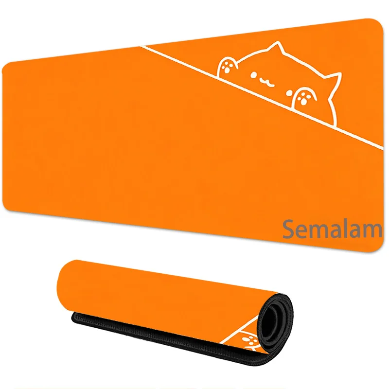 Large Orange Cat Gaming Mouse Pad Cute Simple Mause Non-slip Rubber Base 30x60 Desk Mat Washable Pads for Game & Office Playmat
Large Orange Cat Gaming Mouse Pad Cute Simple Mause Non-slip Rubber Base 30x60 Desk Mat Washable Pads for Game & Office Playmat