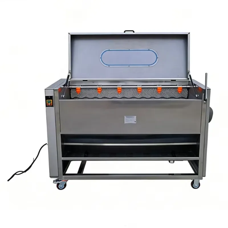 Factory Wholesale Price Potato Peeling Machine Potato Cleaning Machine Carrot Potato Peeler Brush Roller Washing Machine
Factory Wholesale Price Potato Peeling Machine Potato Cleaning Machine Carrot Potato Peeler Brush Roller Washing Machine