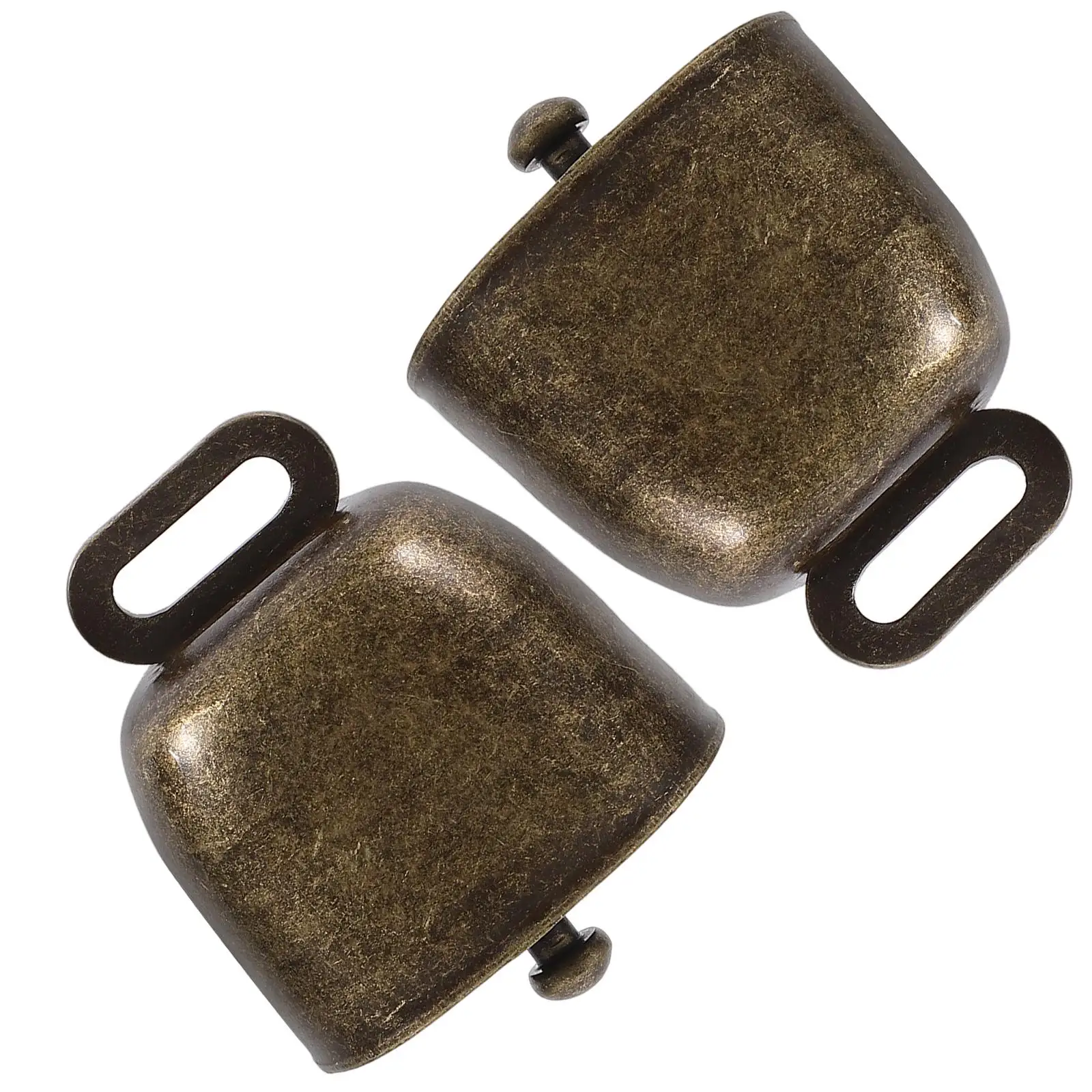 2Pcs Cowbell Jewelry Accessories Durable Bells Musical Instrument Cheering Noise Maker Farm Animal Loud Travel Square
2Pcs Cowbell Jewelry Accessories Durable Bells Musical Instrument Cheering Noise Maker Farm Animal Loud Travel Square